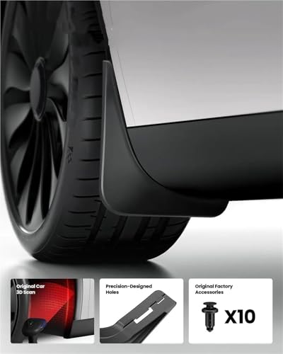 Garde-boue Tesla Model 3 2024-2026 antiboue et protections extérieures de caisse
