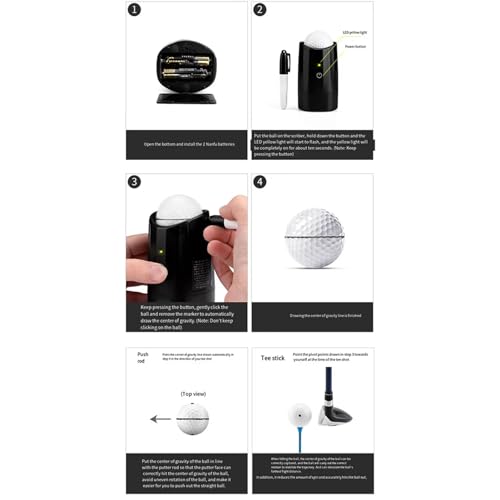AOYEBO High-Speed Golf Ball Spinner