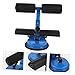Garneck Aparato para Hacer Abdominales con Base de Doble Ventosa Soporte para Pies Entrenamiento Muscular Casa Dispositivo Portátil para Ejercicio Abdominal Seguro y Estable Imagen de Garneck Aparato para Hacer Abdominales con Base de Doble Ventosa Soporte para Pies Entrenamiento Muscular Casa Dispositivo Portátil para Ejercicio Abdominal Seguro y Estable