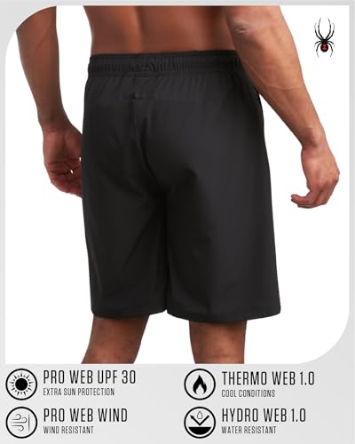 Spyder Mens Athletic Shorts - Lightweight Performance Stretch Gym Shorts for Men with Pockets for Workout & Running 8" Inseam2