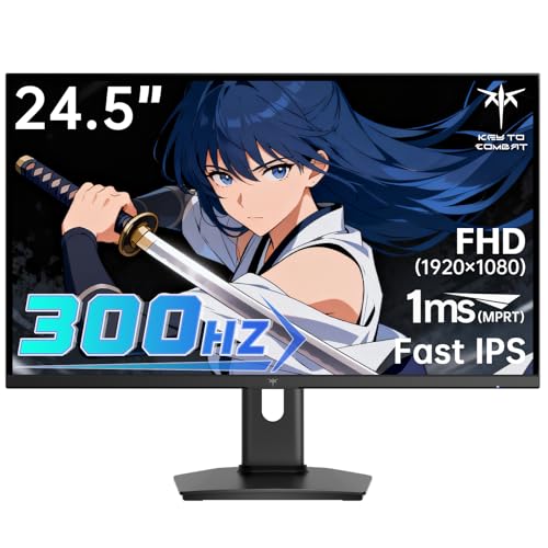 Amazon.co.jp: KEY TO COMBAT 24.5インチゲーミングモニターFHD 300Hz