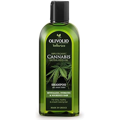100% Bio Cannabis/Hanföl Shampoo für alle Haartypen ohne Mineralöl und Parabene Cover