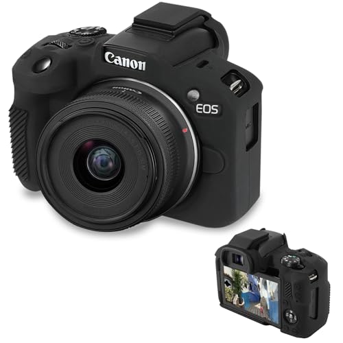 Funda de silicona suave para cámara Canon EOS R50