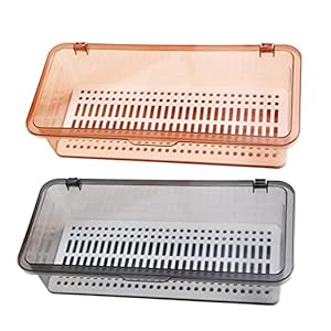 Bandeja Cubiertos con Tapa 2Pcs Fregadero de Fregadero Drenador Tibio Telescópico Fregadero Bandeja de Jabón Bandeja de Jabón para La Esponja para El Organizador de La Ba?era de en El (