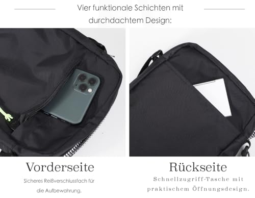 Sac anti-odeurs imperméable deya avec multi-compartiments - 7