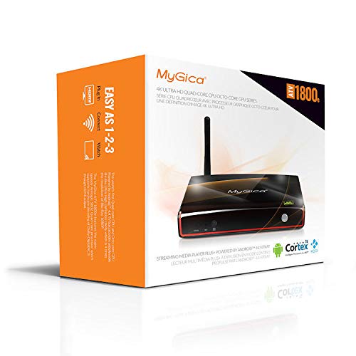 MyGica ATV1800E Quad Core CPU, Octa Core GPU Smart 4K Streaming Media Player