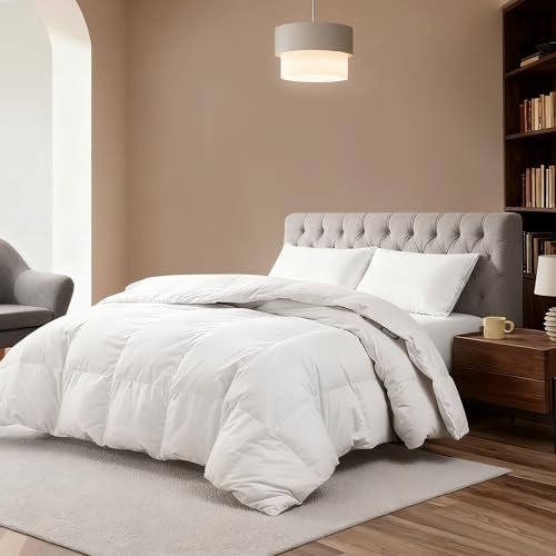 Hotel Suite Luxurious Feather and Down Comforter Duvet Insert Full/Queen