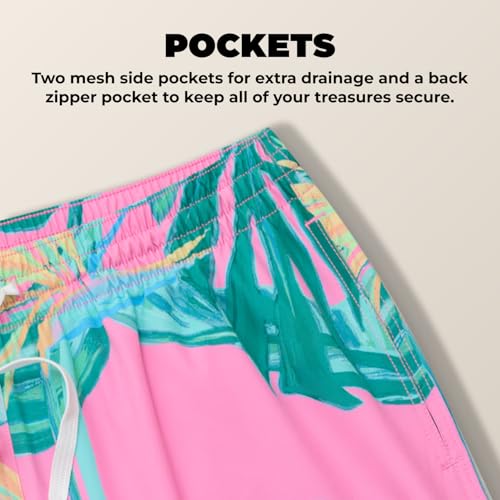 Image of Chubbies Chino Shorts Men 5.5 Inch - Mens Shorts Casual with Elastic Waistband, Side and Back Pockets, Stretch Cotton Blend