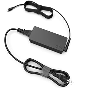 Universal 65W 45W USB C Laptop Charger-Replacement for Lenovo Thinkpad/Yoga/Chromebook,HP Acer Asus Samsung Mac book pro Dell Chromebook Latitude xps 13 Series,Fast Type C AC Adapter Power Cord Supply