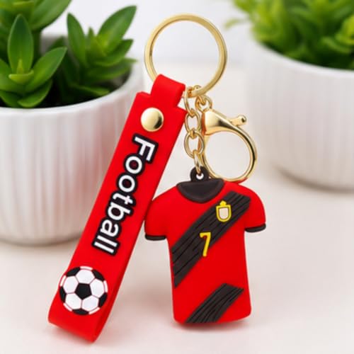 Image of Cute 3D Keychain | Keyring & Quirky Bag Charm | Hard Silicone, Unbreakable | Travel Essential | Kids Friendly | Strap & Bag Hook