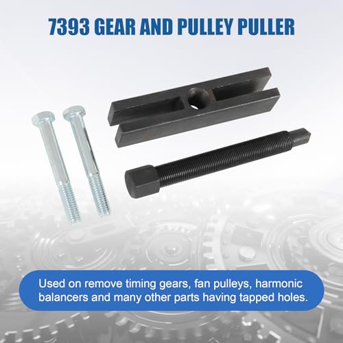 LDMINDA 522 7393 8056 Puller and Protector Tools 522 Large Gear and Pulley Puller & 7393 Gear and Pulley Puller & 8056 Shaft Protector Set for Timing Gears, Fan Pulleys by LDMINDA - Used condition - Image 2