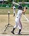 Gonex Baseball Tee Softball Tee Practice Hitting Batting Tripod Stand Rubber Tee Collapsible Portable with Carrying Bag