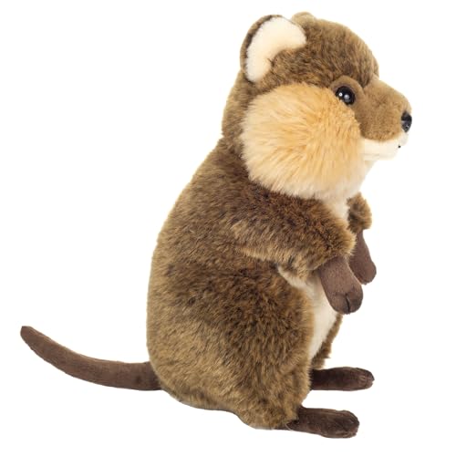 Teddy Hermann 92325 Quokka 24 cm, Sonderedition Teddy Hermann erklärt, Kuscheltier mit idealem Recyclinganteil (Füllmaterial)