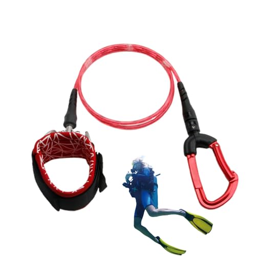 Cuerda ajustable para deportes acuáticos y cordón de buceo