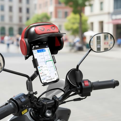 Soporte de moto para teléfono universal impermeable antichoque 2