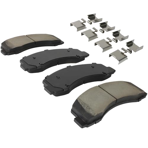 Image of QUALITY-BUILT Front Ceramic Brake Pads, Premium 1001-2087C, Compatible with 2018-2021 Ford /Lincoln (Expedition,F-150,Navigator)