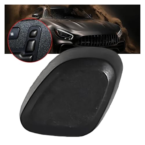 Interruptor ajuste botón control cubierta reposacabezas asiento coche Benz E W212 W166 plata 6