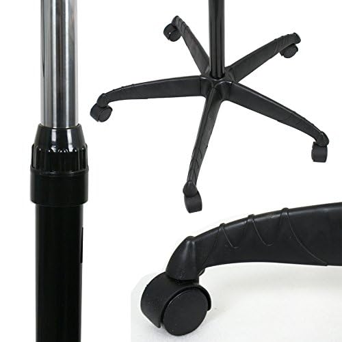 Saturnpower Hair Dryer 1300W Professional Adjustable Hooded Floor Hair Bonnet Dryer Stand Up Hair Dryers with Rolling Base for Home Salon Spa Beauty Equipment, Black - Image 8