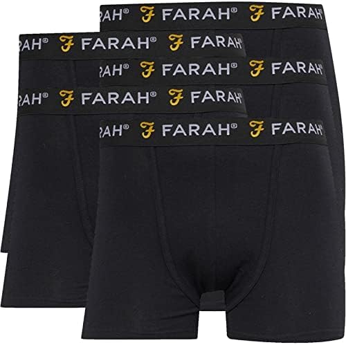 FarahGroves 3 Pack Trunk Boxer Shorts