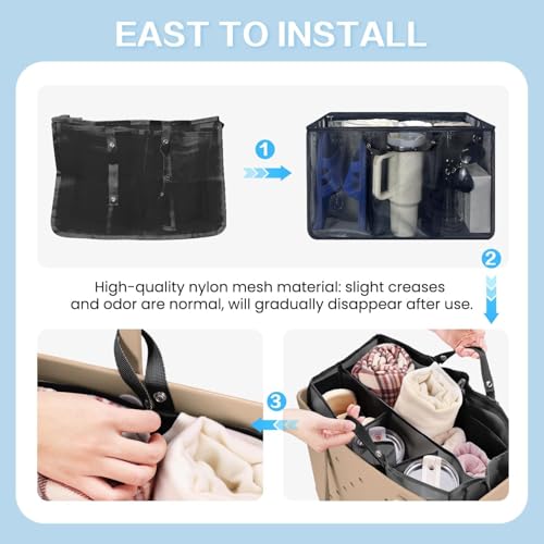 Image of XYFuuee Beach Bag Organizer Insert Divider for Medium Bogg Bag Accessories