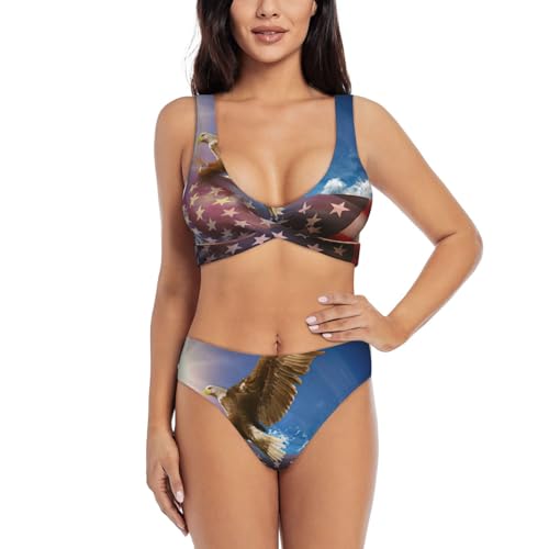 Maillot de bain deux pièces aigle parfait pour la plage et la piscine