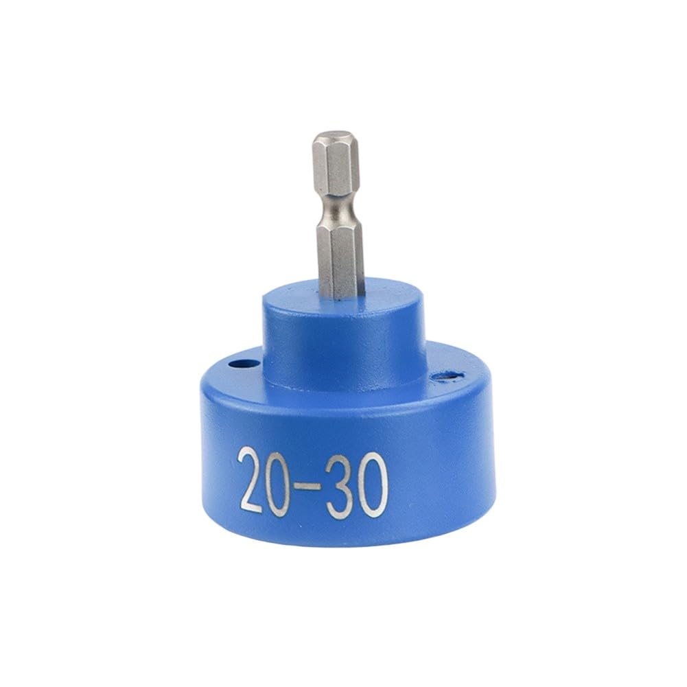 Adapter do zamykania butelek 1/4 cala trzpień sześciokątny tworzywo sztuczne niebieski