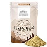Sevenhills Wholefoods Proteína de Semillas de Calabaza Orgánica en Polvo 900g, ligeramente tostada, 60% de proteína
