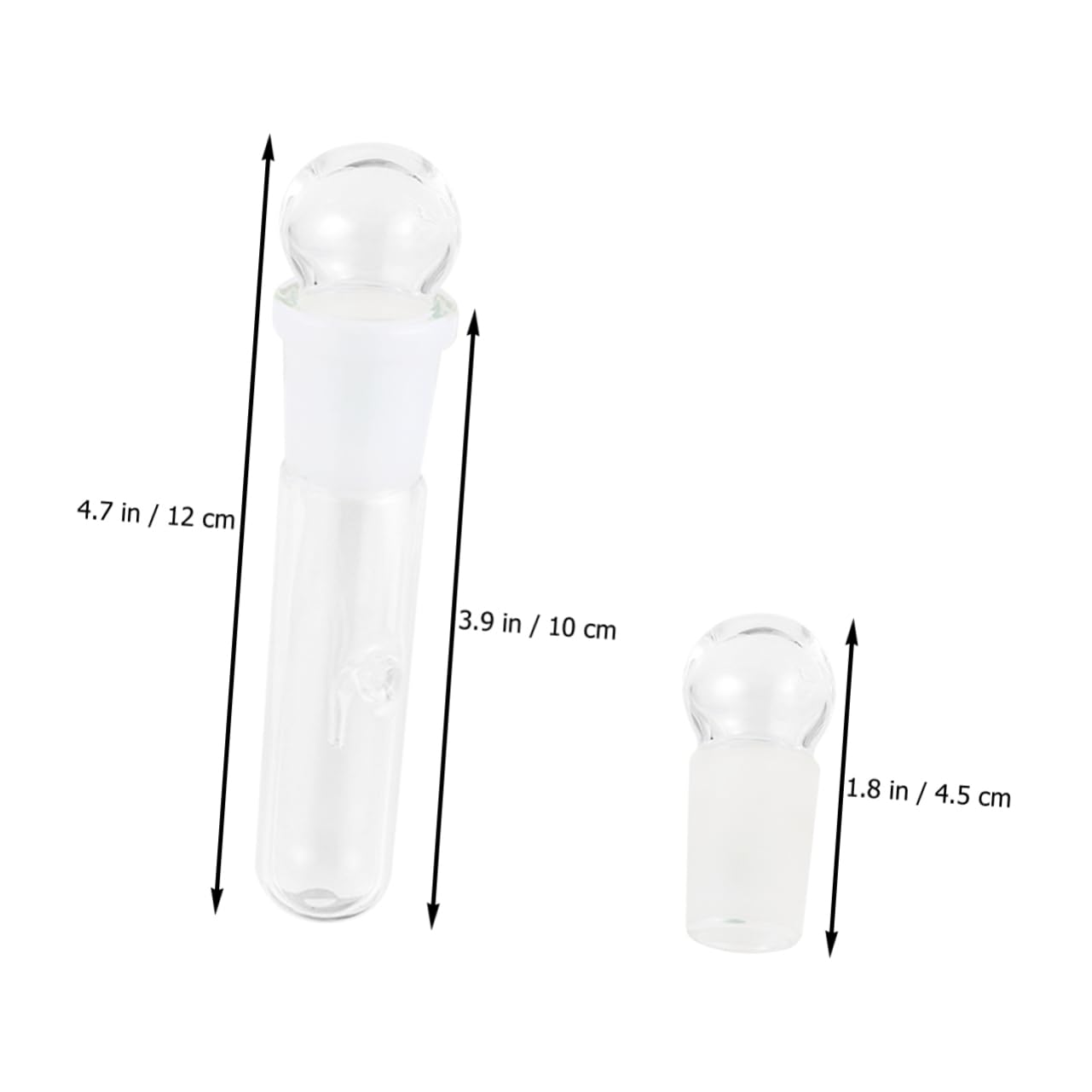 3 Piezas colector de sanguijuelas de Vidrio de Acuario Accesorios para peceras sanguijuela de Acuario Accesorio para pecera sanguijuela de pecera BESPORTBLE
