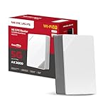 Mercusys MB520-5G LTE Routeur jusqu'à 4,67 Gbps, 5G WiFi 6 AX3000, 2402 Mbps 5 GHz + 574 Mbps 2.4 GHz, port WAN/LAN 2,5 Gbps, Bi-Bande, jusqu'à 256 appqreils, prise RJ11, compatible SIM nano, EasyMesh
