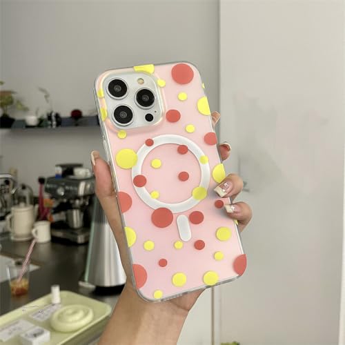 Étui magnétique iPhone 15 Pro Max dégradé de luxe