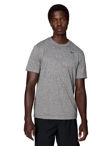 Nike Men's Dri-Fit Legend Fitness T-Shirt, Midnight Fog/Pure/Heather/Black, Medium
