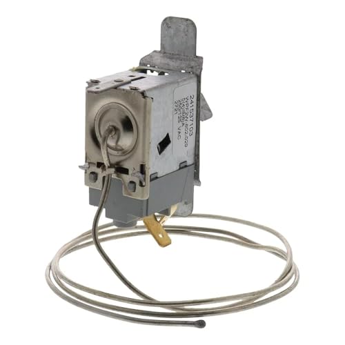 Control de temperatura para refrigerador Electrolux, número de repuesto exacto 241537103, compatible con 241537101, 3016212, 5304421256, 5304445058, 5304458021, G450226-08, AP5803894 y PS8769007 miniatura 2