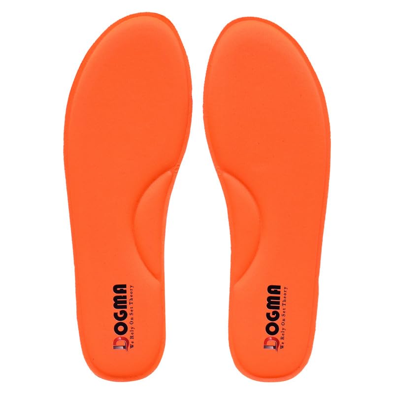 DOGMA Comfort Relaxable Insole for All Shoes Makes shoes Super Soft & Comfortable Memory Foam Insoles A-1019 MENS ORANGE 44 UK (B0CNK3QDLL) Amazon Price History, Amazon Price Tracker