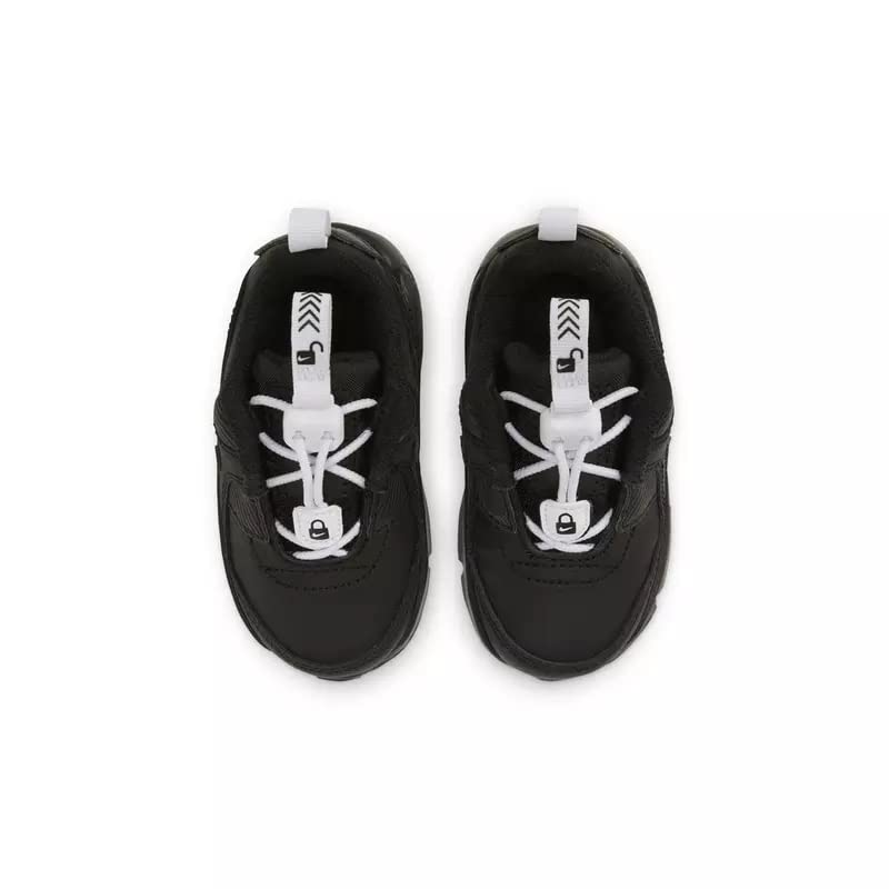 Nike Toddler's Air Max 90 Toggle Black/Black-White-Black (CV0065 001) - 64