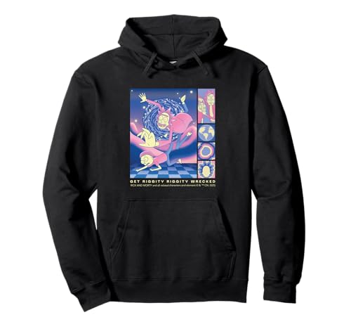 Ottenere Riggety Riggety Distrutto Rick e Morty Merch Felpa con