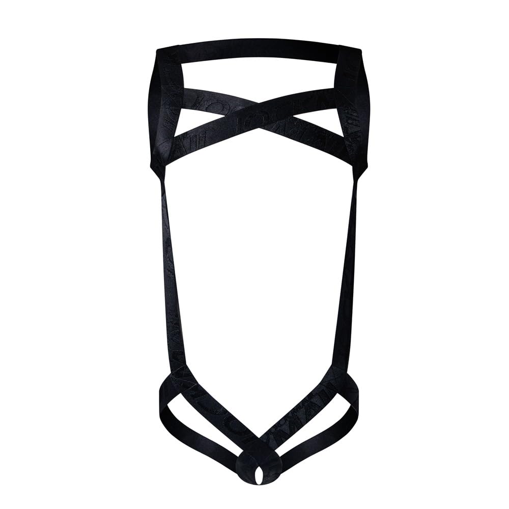 JOCKMAIL Men's Body Chest Harness Jockstrap Underwear Set Elastic