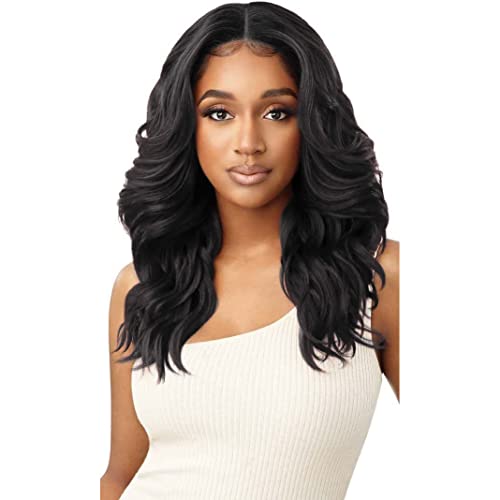 Outre Melted Hairline Collection Hd Swiss Lace Front Wig Dione (1B) #TOP26