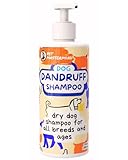 Dog Dandruff Shampoo for Removing Dandruff and Maintaining Healthy Skin – Waterless No Rinse Formula- Moisturizing, Natural, Foam, No Scent, Hydrating Dry Dog Shampoo