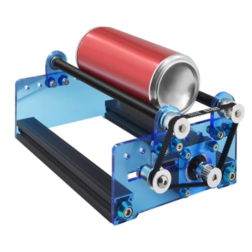 Rotary Roller Y Axis Rotary Roller Engraving Module for Engraving Cylindrical Items 360 Rotating Engraving Compatible with Most Engraver
