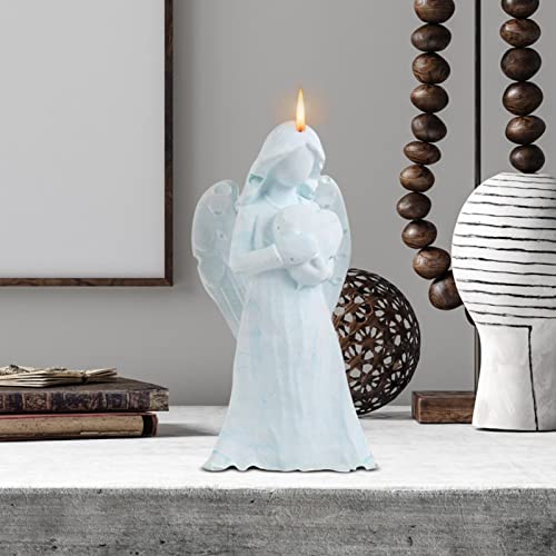 Gecorid 3D Angel Silicone Resin Mold, 4 Styles Angel Molds For Candle Making, Angel Soap Making Mold, Angel Fondant Mould For Diy Craft Casting Soap Ornament Making Gift For Wax Melts Party Supplies #TOP1