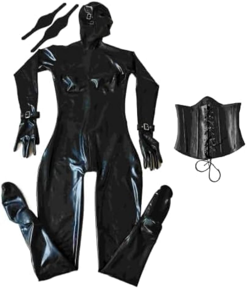 Amazon.co.jp: [MINUSE] セクシーな黒のラテックスフェチ