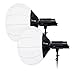 Fotodiox Pro Warrior 150 Daylight Deluxe 2-Light Kit w/Lantern Softbox - High-Intensity Daylight Color (5600k) LED Light Kit, 5600k Light for Still and Video