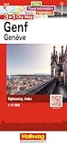 Hallwag Stadtplan Genf: 3 in 1: Stadtplan, Reiseinformationen und Highlights!