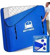 Mattress Bags for Moving, BETU Mattress Protector Waterproof Mattress Cover Full Size Storage Bag...