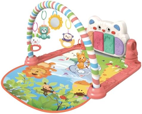 Maxi Baby Tapete de Atividades Com Piano e Andador 3 em 1 Para Be...