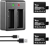 rollei akku lädt nicht 【Rapid 2-Kanal-Ladegerät】Dual-Ladegerät Design ist bequem zu laden zwei Action Kamera Batterie zur gleichen Zeit; spart Ladezeit effizient.