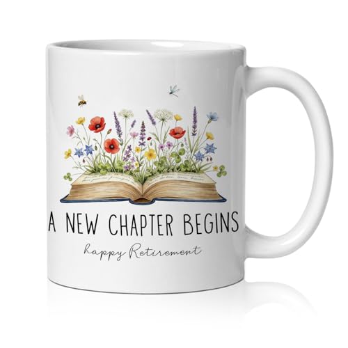 Taza de cerámica para jubilación para mujeres 11 oz miniatura 1