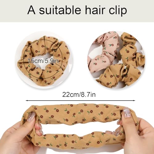 Image of Hair Scrunchies for Women - Hair Ties No Damage Both for Thick Hair or Thin Hair Curl Hair No Crease Scrunchies Ponytail Holder No Hurt Your Hair