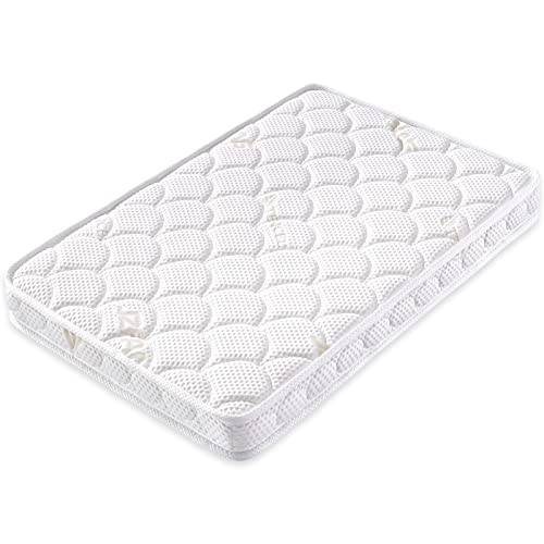 Image of Pack and Play Mattress Topper Fits for Graco & Baby Trend &Pamo Babe Playard, Breathable and Soft Pack N Play Mattresses Pad 38" x 26", Foam Baby Playpen Mattresses, Firmness Playard Mattress