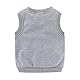 Mud Kingdom Jungen Gilets Reißverschluss Fleecegefüttert Bodywarmer Für Kleinkind Junge Ärmellose Oberbekleidung Bus Stickerei Rot 2 Jahre